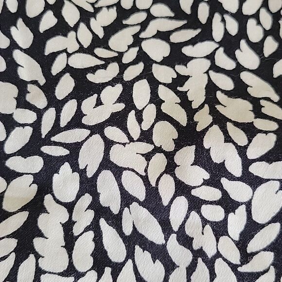 4P LOFT COTTON LINED BLACK & WHITE ZIP SKIRT 4 PETITE - Picture 11 of 11